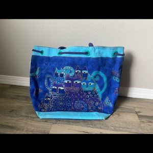 Laurel Burch Cat Tote Bag